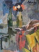 unknow artist Still life with yellow material painting